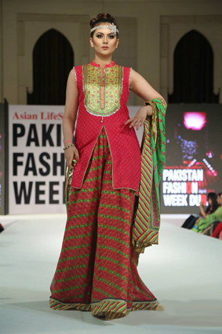 Kayseria Mughal era monuments Collection at Pakistan Fashion Week Dubai 2014