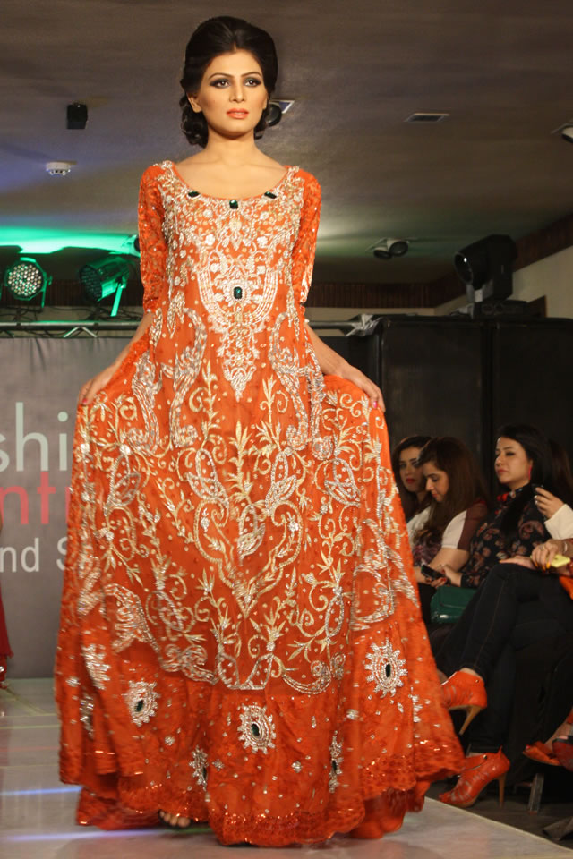 Uzma Shehraz Bridal Collection at Bridal Truck Show