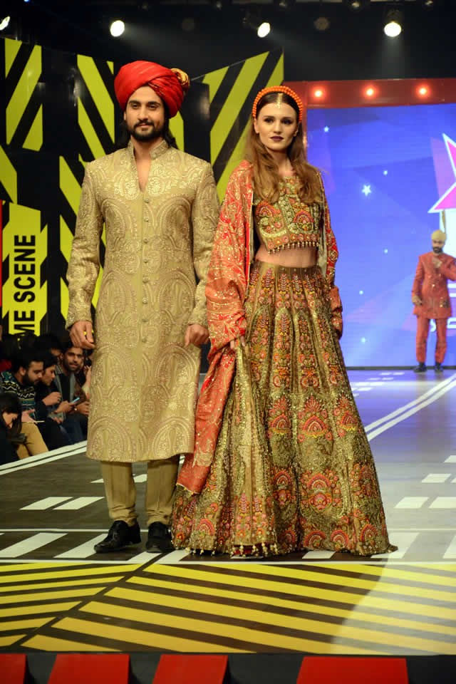 Ali Xeeshan Latest Dresses at Runway Pakistan 2016