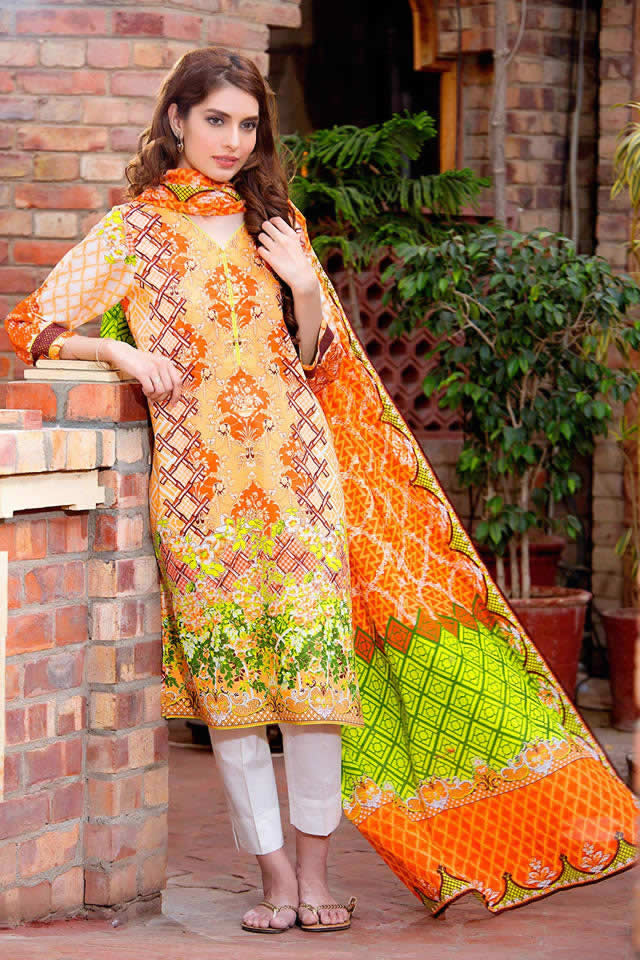 Zeen Summer Lawn Collection 2016